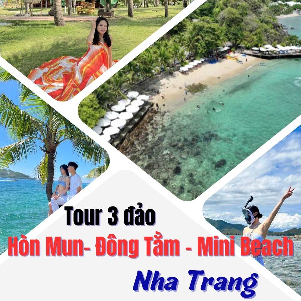 Tour 3 đảo Hòn Mun Mini Beach