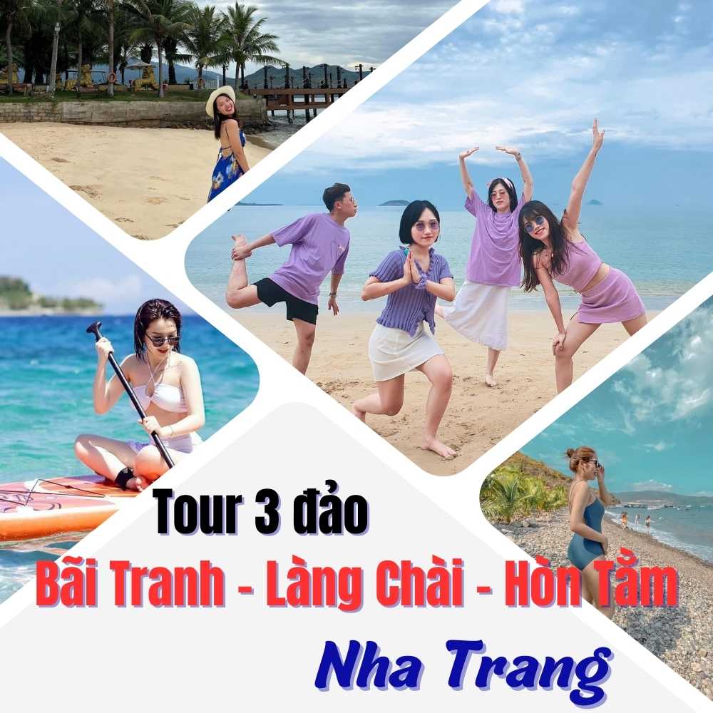 Tour 3 đảo Vip Nha Trang